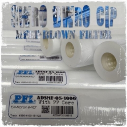 d swro bwro cip meltblown pp filter cartridge spun inner core  medium